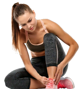 mal de cheville femme